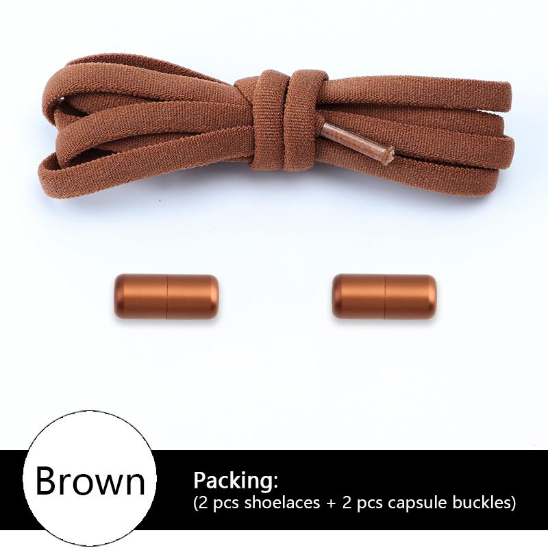 No tie Shoelace for Sports Round Shoelaces without ties Colorful Options Elastic laces Sneakers Kids Adult Shoes Accessories