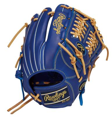Rawlings Baseball HYPER TECH R9 SERIES Indigo Size L Glove, Softball, Junior, Kids, GJ5R9N6L1, [All-Around], (Right-Handed Thrower)