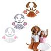 Fascia per capelli con orecchie da cucciolo in peluche per bambini, cerchietto animale carino per feste in costume, travestimenti e giochi di finzione