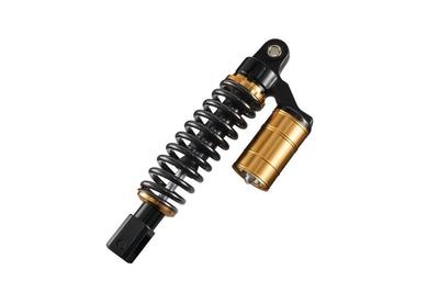 Bike Parts Center Sports Rear Shock Yamaha 5032 Black/Gold JOG/JOG ZR/EVO