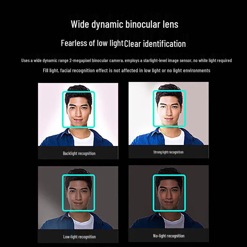Hikvision WX22P Facial & Fingerprint Access & Attendance System CN plug (adapter included)