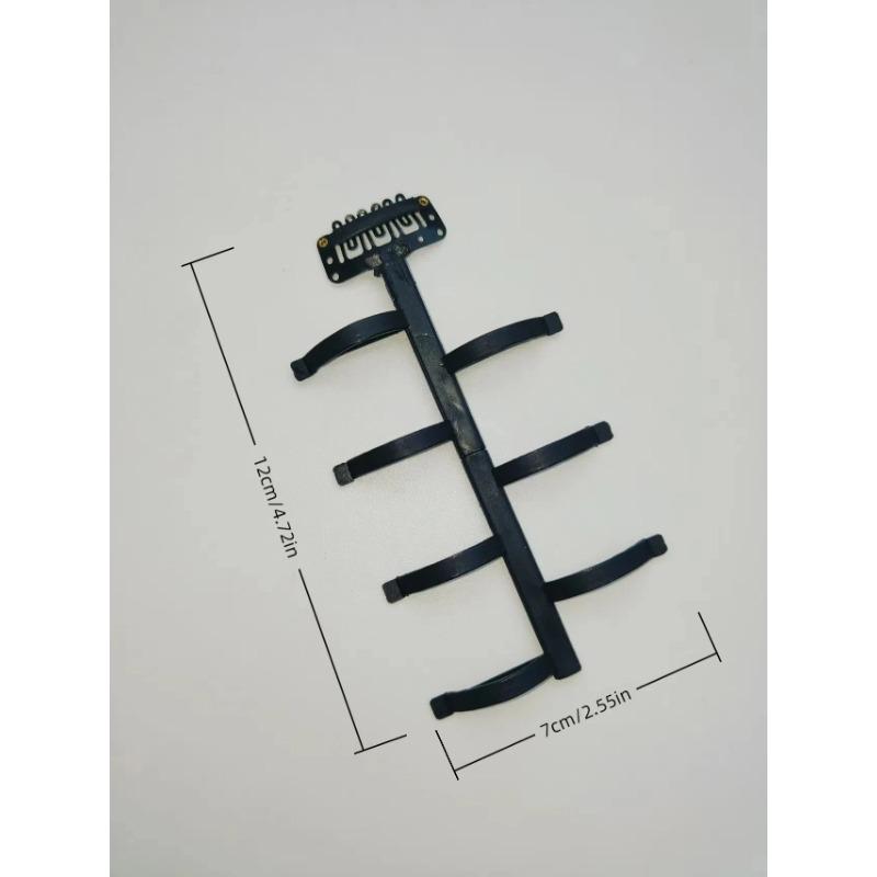 1 Stück einfarbiger Fischgräten-Hairstyler, neues tragbares Stylingwerkzeug ohne Hitze für einfaches Flechten.