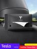 Car Tissue Box Seat Backrest Armrest Sun Visor Tissue Storage Box For Tesla Model Y Model 3 Model S Model X Interior Accessories