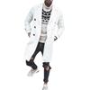 Autumn and Winter Woolen Coat Men's Woolen Double-breasted Thickened Coat