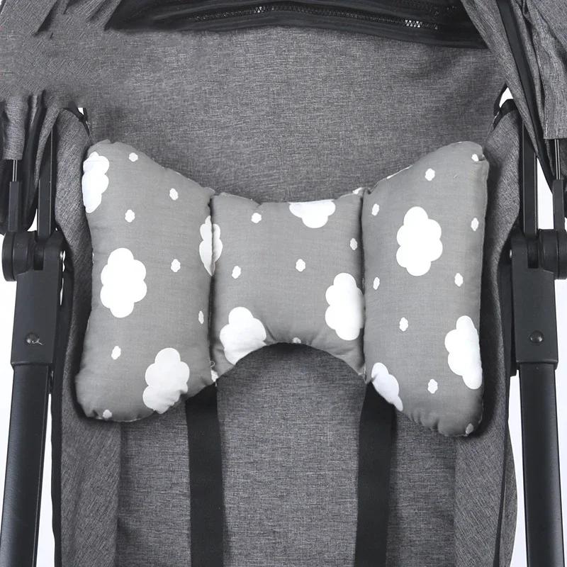 Stütz-Kissen für Kinderwagen für Baby & Kleinkind - Kopf-/Nackenschutz-Kissen mit Stoßdämpfung Perfekt für Kinderwagenkorb