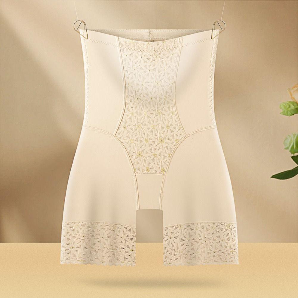 Shapers Tummy Control Underwear Mesh Flower Butt Lifting Briefs Body Shaping Underpants  Women