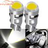 2pcs T10 Led Signal Lamp Car Bulb W5W 194 168 Trunk Reading Interior Lamps Clearance Backup Reverse Light License Plate White
