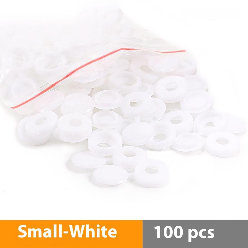 100Pcs Cross Screw Nail Cap Screw Decorative Cover Folding Buckle For Car Furniture Decorative Nuts Cover Bolts Hardware