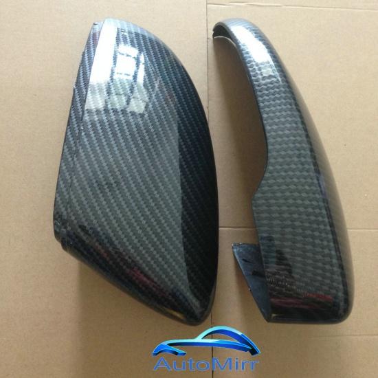 Side Wing Mirror Caps for Volkswagen Passat B7 CC Scirocco MK3 For Jetta MK6 Beetle A5 (Carbon Effect)  6 Replace