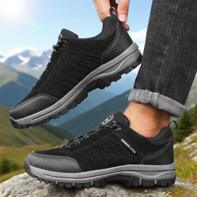 New Classic Hiking Shoes for Men Outdoor Slow Running Low Cut Sneakers Waterproof Camping Mountaineering Hunting  Men Shoes