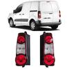 Car Rear Tail Light Housing for Peugeot Partner Citroen Berlingo MK2 Van 3 2012 2013 2014 2015-2019 2 Rear Door Models