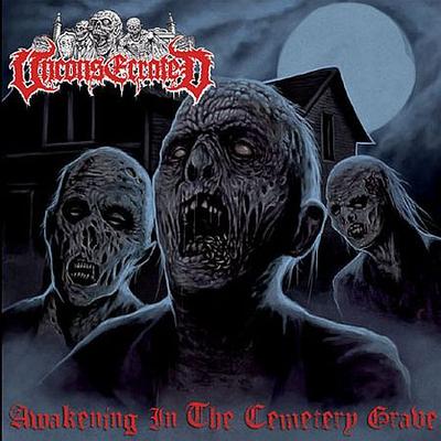 CD UNCONSECRATED - Awakening In The Cemetery Grave DBR003CD Chaos Records,  2012 Spain Rock Used