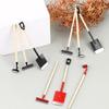 1/12 Dollhouses Garden Tool Set Of 3 Shovel Rake Hoe Model Realism And Charm To Your Miniature Landscaping