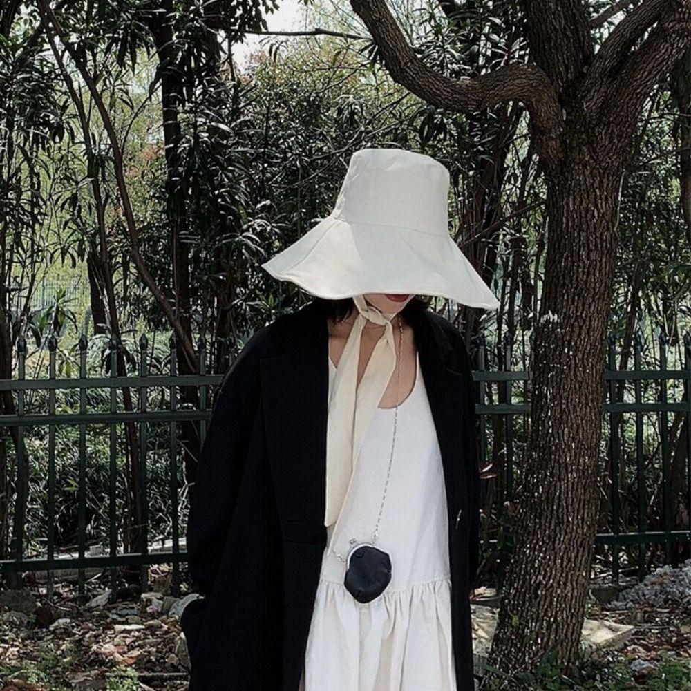 

Foldable Bucket Hat UV Protection Beach Cap High Quality Sun Cap бежевий