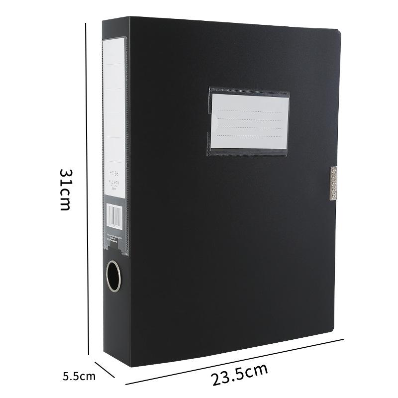 Large Capacity A4 File Folder Multifunctional Waterproof Document Organizer Dustproof Desktop Storage Document Holder Contract