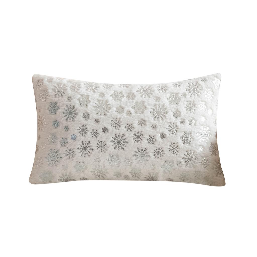 Christmas Decorative Pillowcases, Embroidered Christmas Trees,Winter Sofa Covers, Plush Pillowcase Decorations,A Single Pillowcase Without A Pillo,