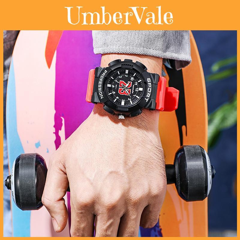 Sport Watch For Men And Women With Digital Analog Display Waterproof Outdoor Fashion Accessory