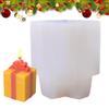 Christmas Silicone Molds for Candles Decorative Casting Christmas Pattern Molds for Thanksgiving Fall Winter Birthday Table