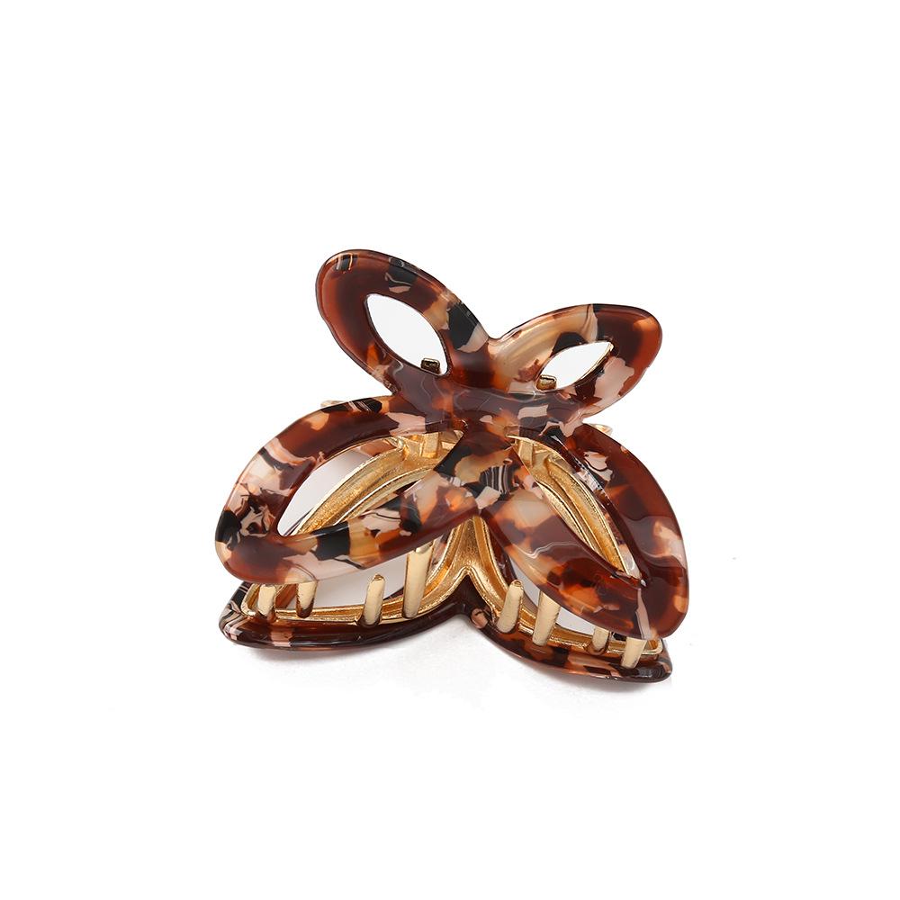 Elegant Acetate Butterfly Hairpin - Versatile and Fashionable Shark Design