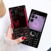 Luxury Vintage Phone Pattern Phone Case For Samsung Galaxy S26 S25 S24 S23 S22 S21 S20 Ultra Plus FE 5G Black Soft TPU
