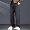 Men's Loose Straight Fit Water-Repellent Softshell Outdoor Pants
