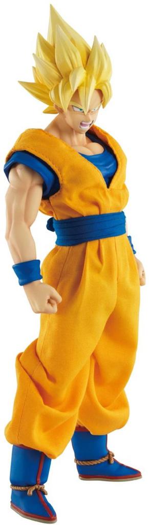 Dimension of Dragon Ball Super Saiyan Son Goku, approximately 210mm, ABS & PVC & fabric painted finished figure