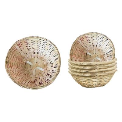 Vegetable Food Storage Basket Desktop Decoration Round Dustpan Decorative Kitchen Storage Tray Supplies Bread Fruit Egg Basket
