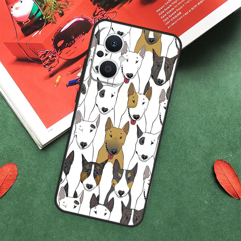

English Bull Terrier Case For OPPO Reno 14F 13F 12F 11F 12 13 14 10 Pro 7 8 Lite OPPO Find X5 X6 X8 X9 Pro Cover OPPO Find X6 Pro