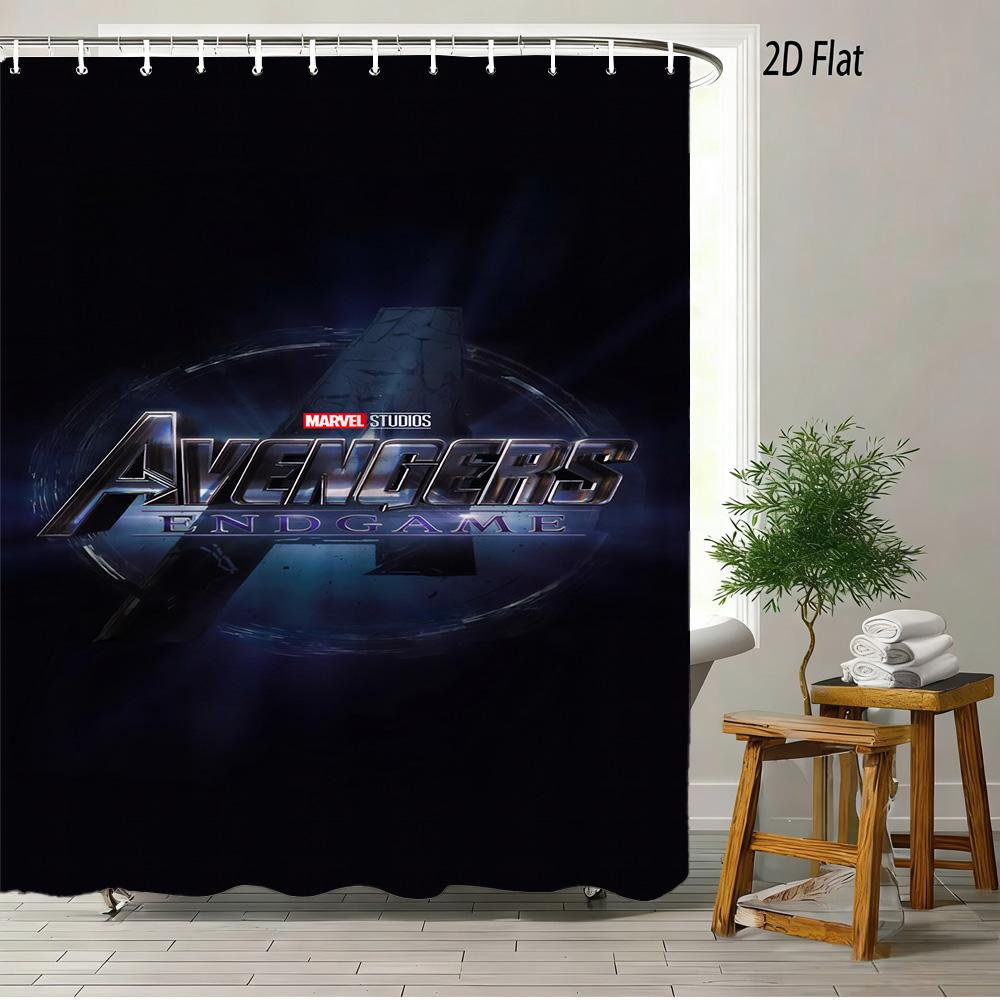 Guardians Of The Galaxy Team Waterproof Shower Curtain For Cosmic Bathroom Decor
