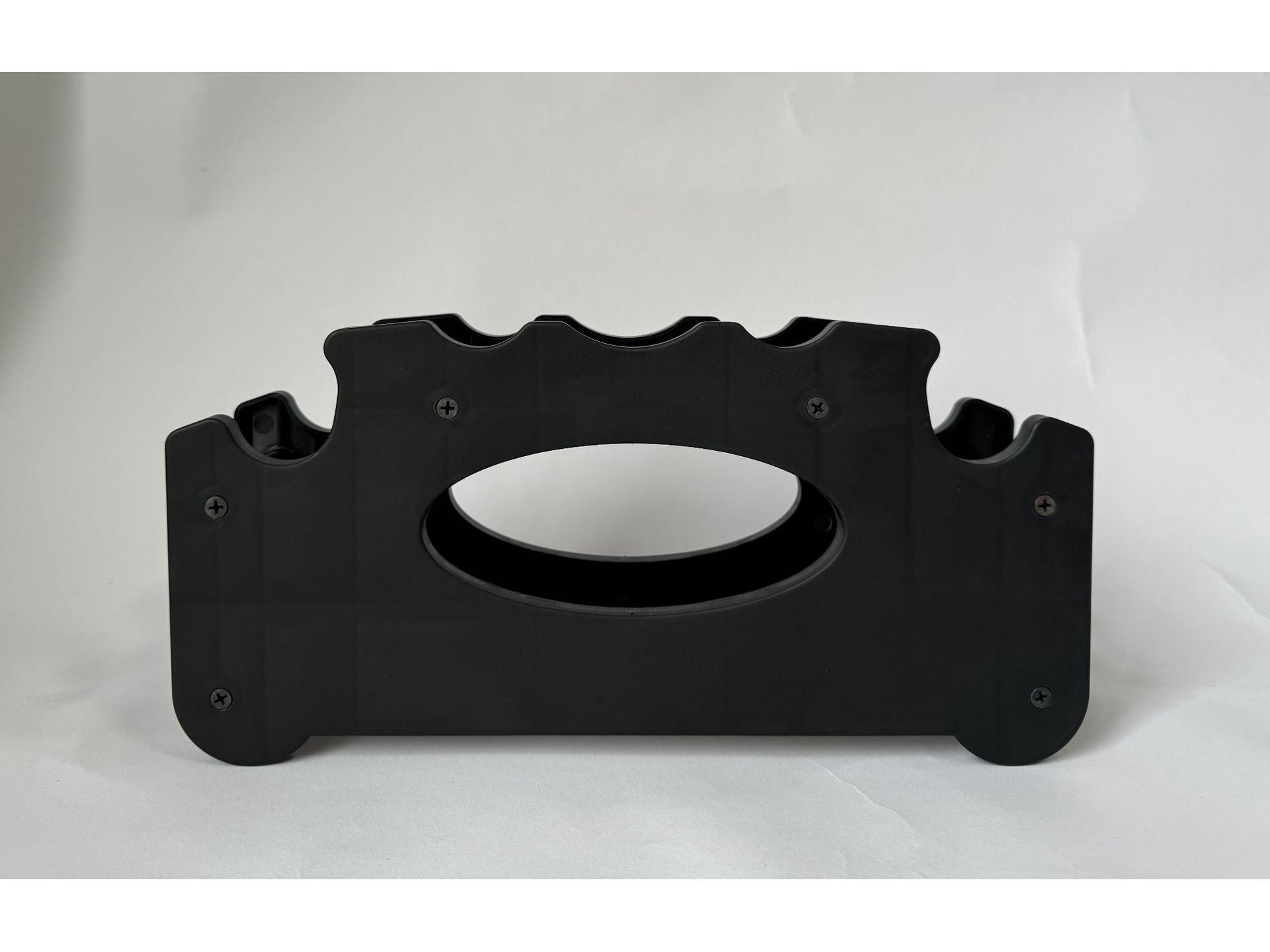 

Compact Three-Tier Dumbbell Rack for Home or Office Fitness Large Head Sand-filled Dumbbell Rack чёрный