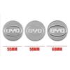 4Pcs 55mm 58mm 68mm Car Wheel Center Hub Caps Rim Cover Badge Emblem For BYD Atto 3 Yuan Plus Song Plus Seal Dolphin Seali