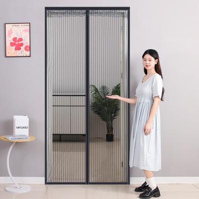 Silent Velcro Mosquito Proof Door Curtain Self Adhesive Summer Magnetic Soft Screen Window Screen Door Curtain