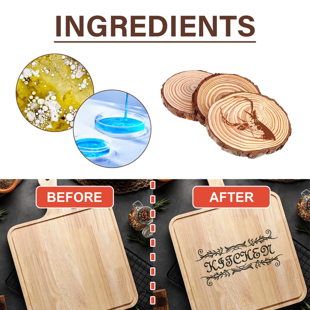 Jaysuing Burning Marker, Wooden Branding Coaster Cutting Board Hand DIY Design Burning Pyrograph Pen
