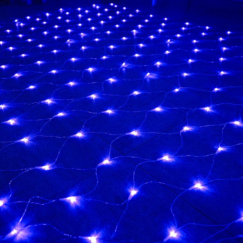 LED Net Solar Fishing Lights for Outdoor Lawn and Hotel Decor