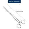 Stainless Steel Hemostatic Forceps Tweezers with Straight/Curved Tips & Needle Holder for Pet and Fishing Hook Removal