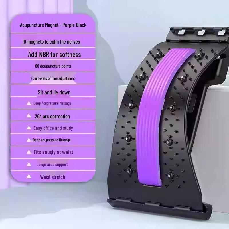 Lumbar and Cervical Spine Massager and Support Tool