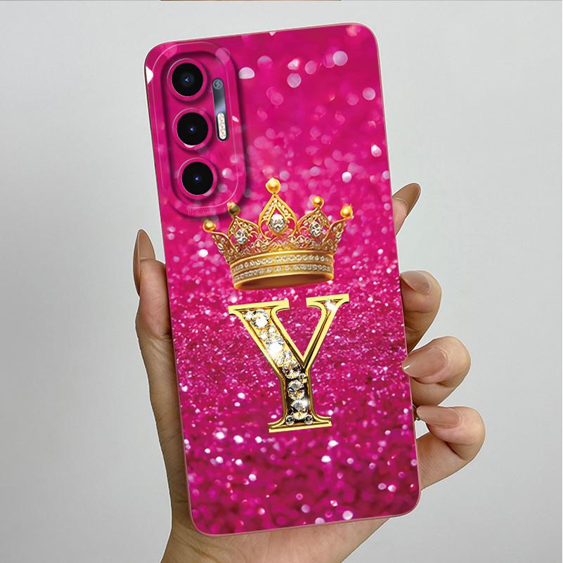 For Tecno Pova 3 6.9" Case Crown Letters Liquid SIlicone Soft TPU Phone Cases For Tecno Pova3 LF7n Camera Protection Back Cover