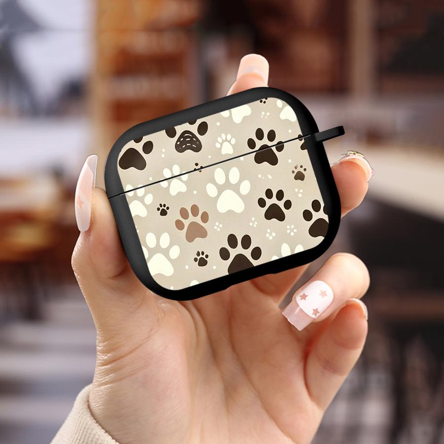 Cute Puppy Paw Print Earphone Cases Cover Case For Airpods Pro2 Pro 2 3 1 4 Pro3