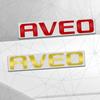 3D Auto Metaal AVEO Badge Auto Achterklep Embleem Sticker LOGO Decoratie Voor Chevrolet Cruze Spark Sail Orlando Sonic Carrosserie Styling
