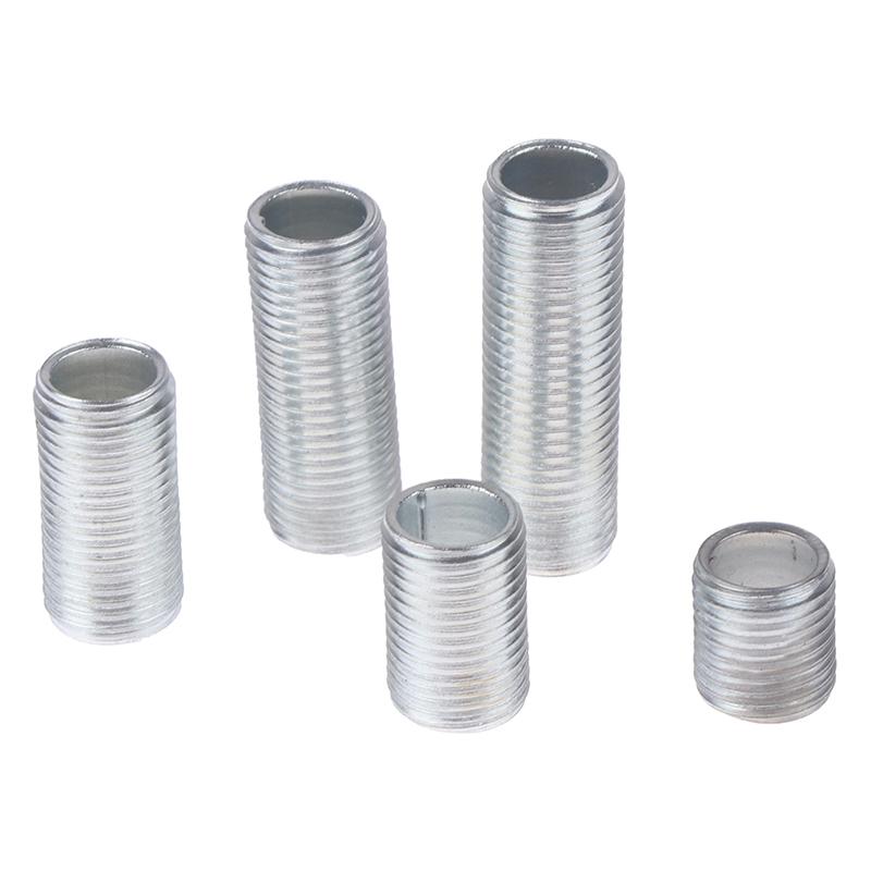 10Pcs M10 Lamp Tooth Tube Internal Hollow Threaded Tube Screw Nut Lamp
