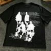 Graphic T-shirt Men Women Vintage Top Hip Hop Streetwear Oversized Tshirt Short Sleeve Casual Clothing Summer Fashion Y2K Tee