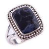 Natural Pietersite Gemstone Handmade 925 Solid Sterling Silver Ring Size 7 k1t34