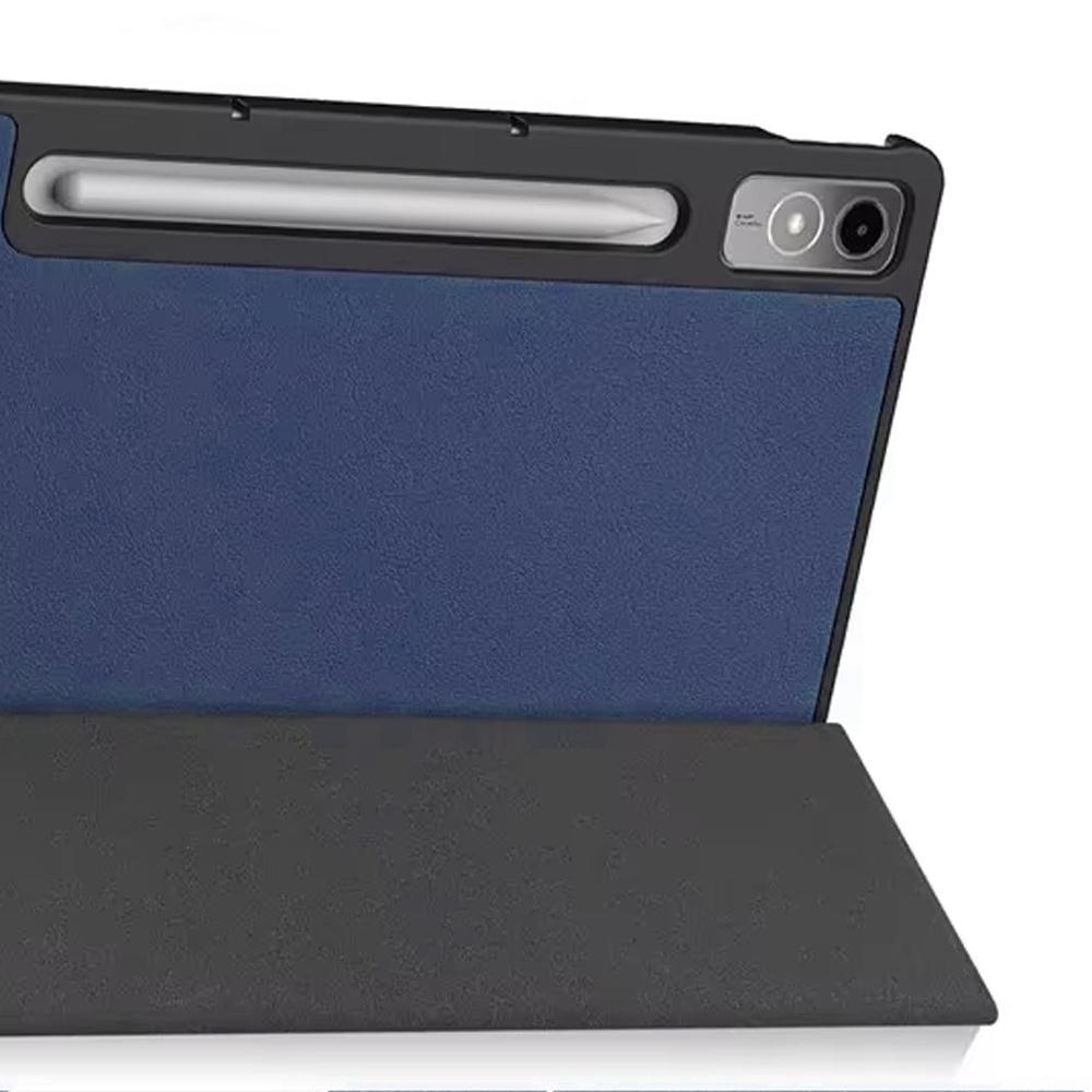 Smart fodral för Lenovo Tab P12 TB370 (Marinblå)