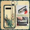 Silicone Chinese style Phone Case For Samsung Galaxy S10 5G/SM-G977N Waterproof Back Cover Lanyard Soft case Durable