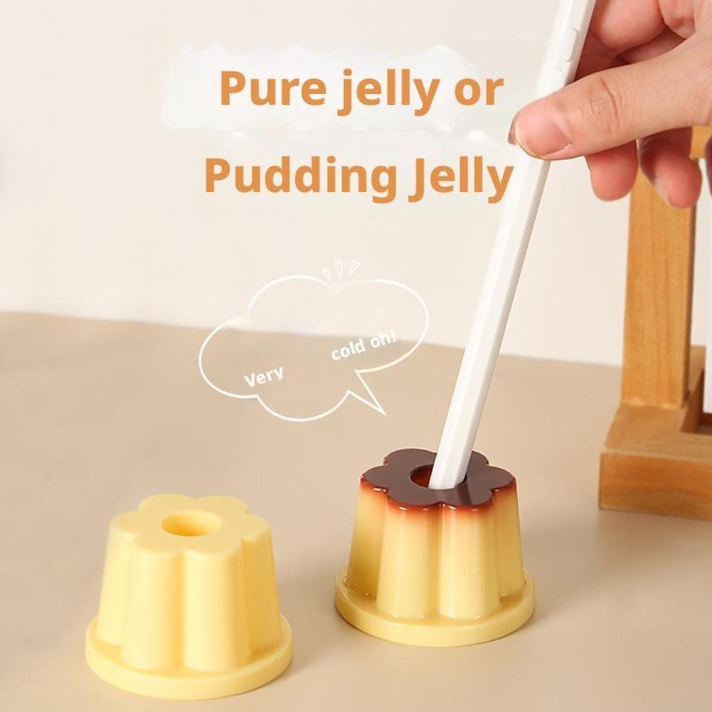 Holder Cute Pudding Pen Holder Birthday Gift Creative Desktop Girl Heart Small Ornament Organizer Cute Creative Pudding Pen