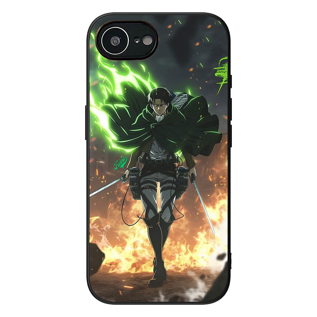 Phone Cover Attack Levi On Titan Eren Jaeger Anime for Xiaomi Poco C85 C71 C65 C61 X7 X6 X5 M6 M7 F6 F7 F8 Ultra Pro C75 Case