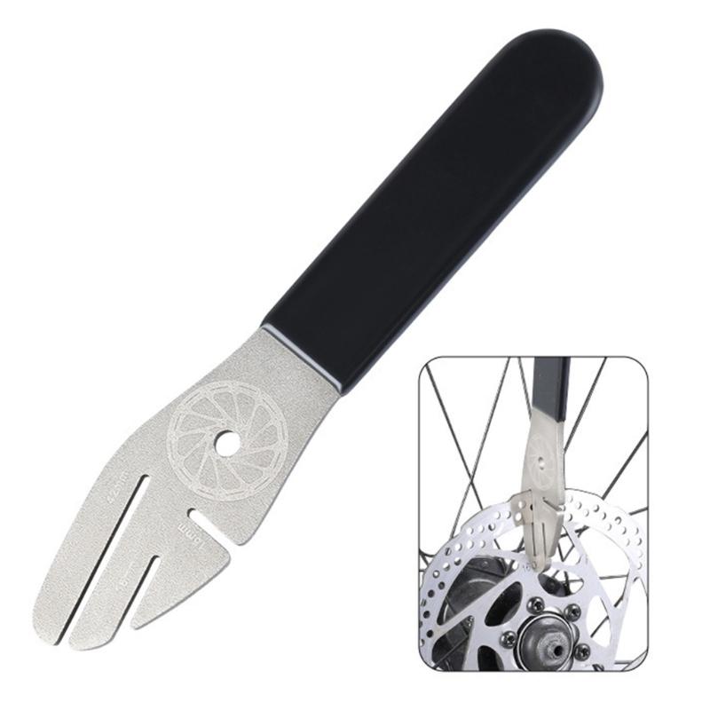 Precise Brake Pad Adjustment Device Cycling Disc Brake Corrections Wrenches for Easy Handling and Durability