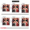 2pcs,2D Plane Printing Curtains Geisha Elegance Versatile Durable Polyester (without Rod) All Seasons Perfect for Bedroom,