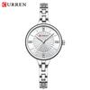 CURREN Fashion Women Watch Top Brand Luxury Ladies Girl Wristwatch Black Stainless Steel Bracelet Classic Female Clock Gift 9004