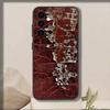 Rust Beauty   Phone Case Black Silicone Soft For Samsung Galaxy A73,A72,A71,A70,A53,A52,A51